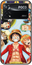 One Piece Xiaomi Poco X4 Pro 5G Black TPU (Μαύρη Σιλικόνη)