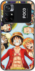 One Piece Xiaomi Poco M4 Pro 4G Black TPU (Μαύρη Σιλικόνη)