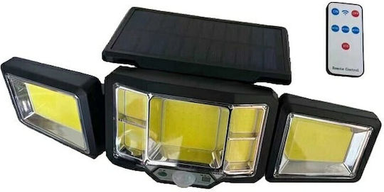 Wall Mounted Solar Light with Motion Sensor Photocell and Remote Control IP65
