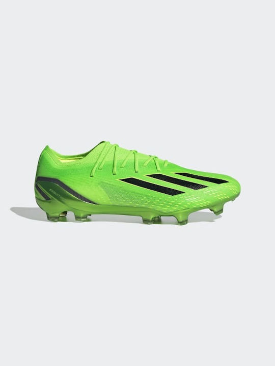 Adidas Speedportal.1 FG Ψηλά Ποδοσφαιρικά Παπούτσια με Τάπες Solar Green / Core Black / Solar Yellow