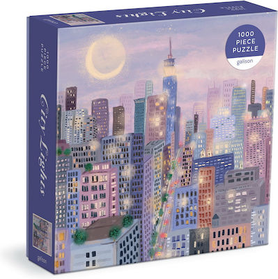 City Lights Puzzle 2D 1000 Pieces