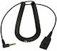 Jabra QD to 3.5mm Coiled Cord 2m Кабел за бързо свързване (QD) (8800-01-102)