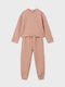 Mayoral Kids Sweatpants Set Pink 2pcs