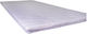 Douceur Mattress Topper Double Latex Infused with Aloe & Removable Cover 140x200x5cm