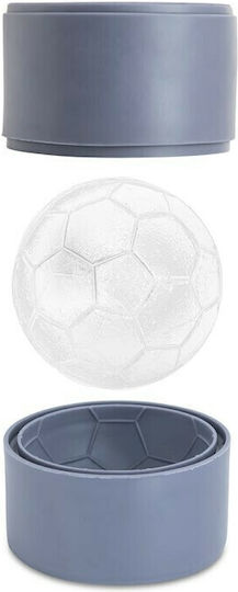 Kikkerland Football Ice Ball Molds CU343 Παγοθήκη Στρογγυλά Πλαστική 2 Θέσεων Γκρι CU343 2τμχ
