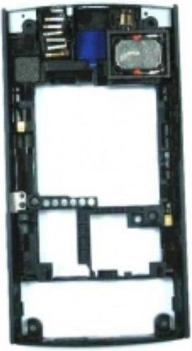 Nokia Μεσαίο Πλαίσιο Μαύρο για X3-00