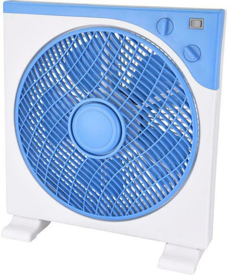 Jager ABF1201 Box Fan 35W Διαμέτρου 30cm Μπλε