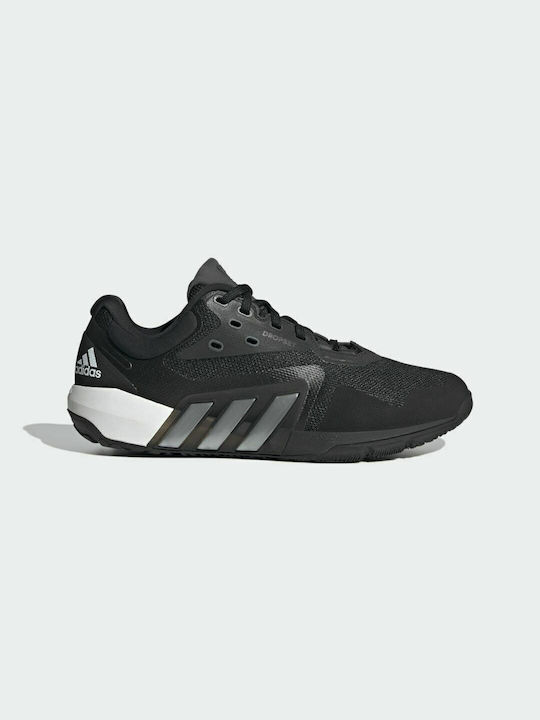 Adidas Dropset Γυναικεία Αθλητικά Παπούτσια για Προπόνηση & Γυμναστήριο Core Black / Silver Metallic / Cloud White
