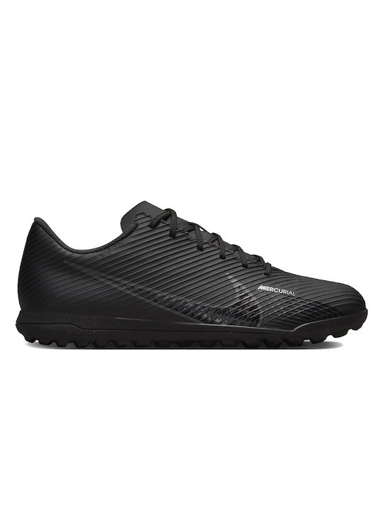 Nike Mercurial Vapor 15 TF Χαμηλά Ποδοσφαιρικά Παπούτσια με Σχάρα Black / Dark Smoke Grey / Summit White / Volt