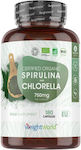 WeightWorld Spirulina Chlorella 750mg 180 Mützen