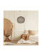 Megapap Gibson Pendant Light Gray Ball with Socket E27 30x23x70cm