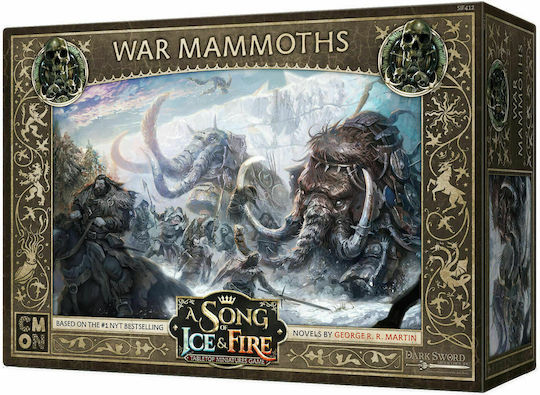 Game Expansion A Song of Ice And Fire - War Mammoths for 2 Players 14+ years Cool Mini Or Not
