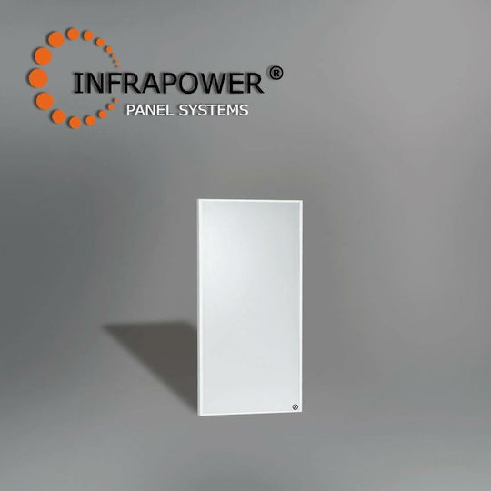 Infrapower VCIR-100 Infrared Heating Panels Wall Metallic White 30x60cm