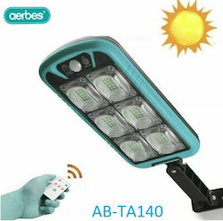 Aerbes AB-TA140 Επιτοίχιο Ηλιακό Φωτιστικό με Αισθητήρα Κίνησης, Φωτοκύτταρο και Τηλεχειριστήριο