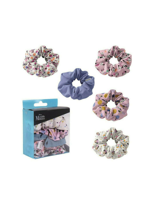 Minnie Mouse Kinder Haargummi Set Scrunchies Bunt 5Stück S0728737