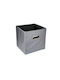 Tpster Stoff Aufbewahrungsbox Gray 31x31x31cm 1Stück