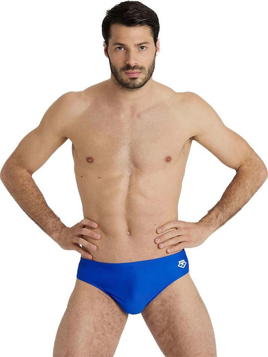 Arena Ανδρικό Μαγιό Slip Μπλε με Ρίγες