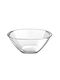 Borgonovo Magic Glass Salad Bowl Transparent 19x19cm 6pcs