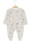 Energiers Baby Bodysuit Long-Sleeved Ecru