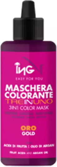 ING 3 În 1 Color Mask Color Mask Oro 100ml