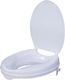 SuperOrtho Scaun Ridicător pentru Toaletă cu capac și 3 suporturi laterale Cleme de prindere 5cm WC.5.K