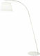 Ondaluce Stehleuchte H190xB45cm. mit Fassung für Lampe E27 Weiß