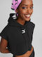 Puma Women's Athletic Crop Top Sleeveless Black