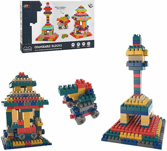 ToyMarkt Cuburi De Construit Changeable Pentru 3+ Ani 260 Bucăți