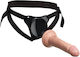 Pipedream King Cock Beginner's Body Dock Strap-On Harnașament 13cm în Culoare Negru