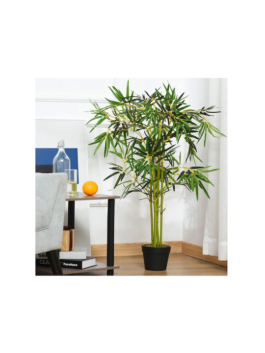 Изкуствено растение в саксия Бамбук Green 120см Outsunny