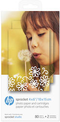 HP Sprocket 4x6 80 Φύλλα