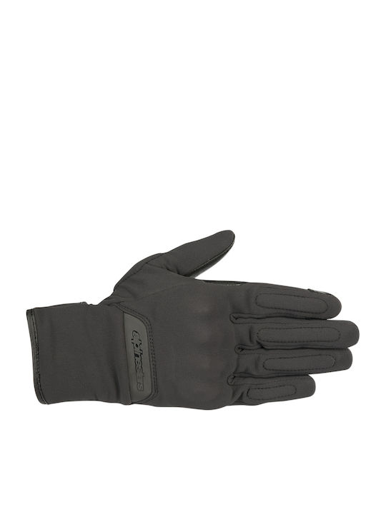 Alpinestars Stella C1 Windstopper V2 Femei Manusi de motocicleta 4 Anotimpuri Black