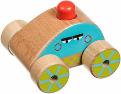 Lucy & Leo Vehicle Αυτοκινητάκι με Κόρνα made of Wood with Sounds for 36++ Months