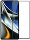 Full Glue Full Face Tempered Glass Μαύρο (Poco X4 Pro)