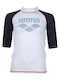 Arena Kinder Badeanzug UV-Schutz (UV) Shirt Weiß