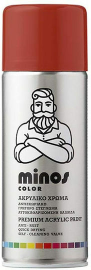 Minos Spray Spray Vopsea cu Metalic Efect Ceramide Ral 3016 400ml