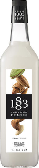 1883 Maison Routin 1883 Syrup for Cocktails with Flavor Almond 1000ml
