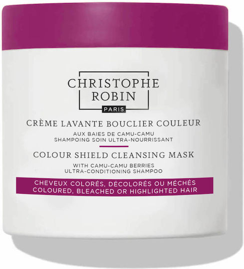 Christophe Robin Colour Shield Cleansing Μάσκα Μαλλιών για Διατήρηση Χρώματος 250ml