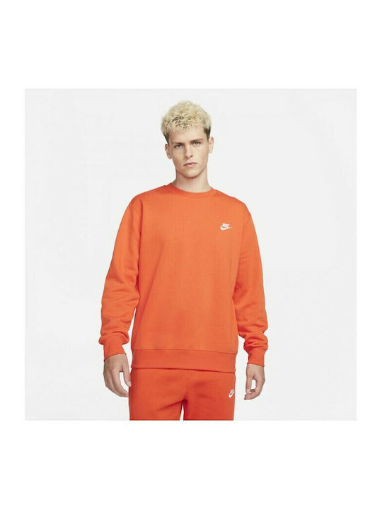 Nike Club Φούτερ Πορτοκαλί