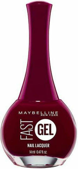 Maybelline Fast Gel Glossy Βερνίκι Νυχιών Μακράς Διαρκείας 13-Possessed Plump 7ml