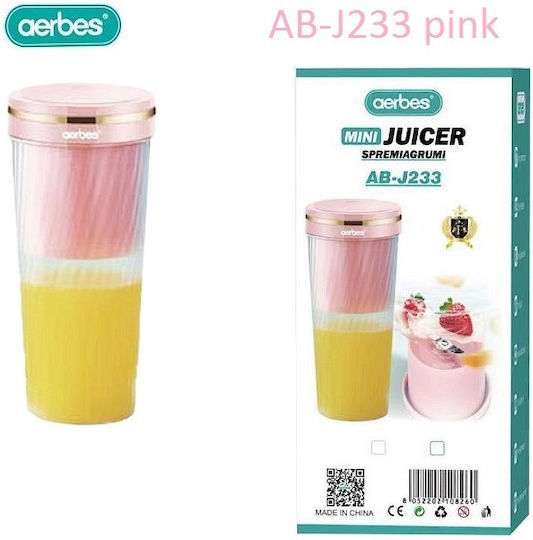 AB-J233 Blender for Smoothies 0.35lt Pink