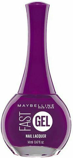 Maybelline Fast Gel Glossy Βερνίκι Νυχιών Μακράς Διαρκείας 08-Wiched Berry 7ml