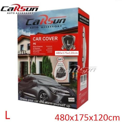 Carsun LA-1892 Car Covers with Carrying Bag 480x175x120cm Waterproof Large with Elastic Straps