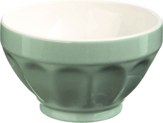 Colorama Cereal Serving Bowl Round Ceramic Mint with Diameter 14.6cm