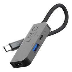 LinQ USB-C Docking Station με HDMI 4K PD (LQ48000)