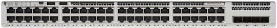 Cisco Catalyst C9200L-48T-4X-E Managed L3 Switch με 48 Θύρες Gigabit (10Gbps) Ethernet
