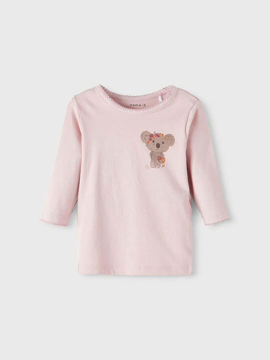 Name It Kids' Blouse Long Sleeve Pink