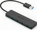 Anker USB 3.0 4 Port Hub with USB-A Connection