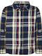 Energiers Kids Checked Shirt Blue