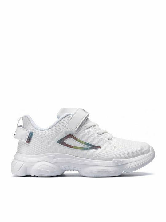 Memory Musha Kids Sneakers Anatomic with Scratch White